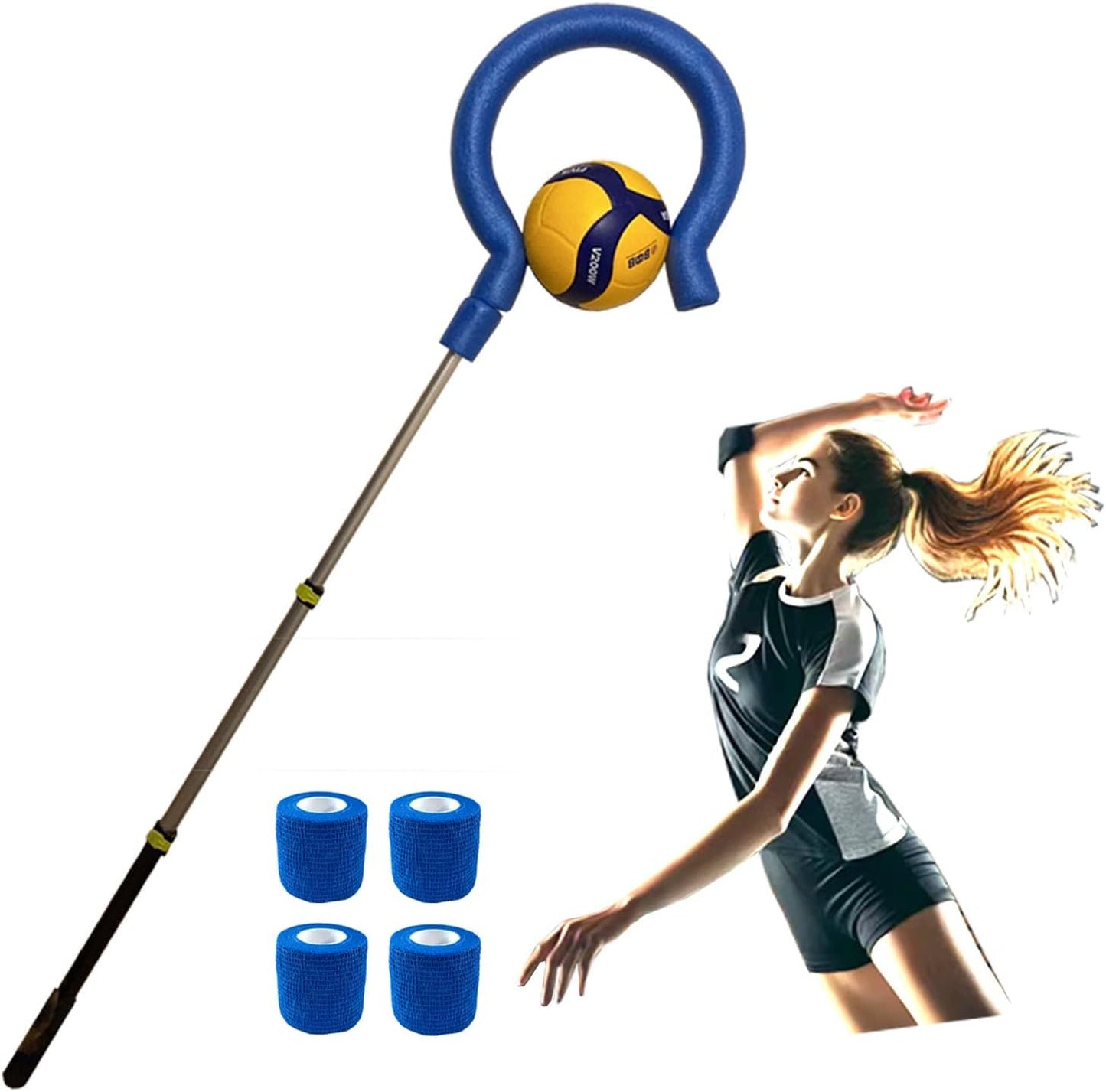Volleyball Spike Trainer SOEZmm SPT500 - 3 Size for More Comfortable