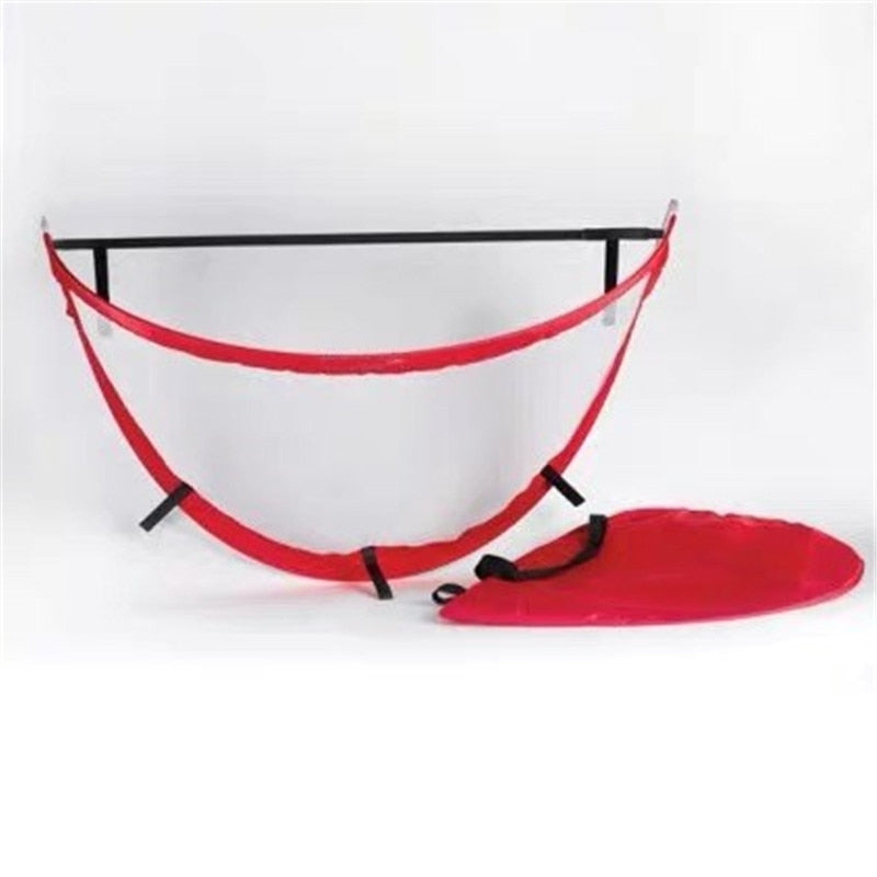 SOEZmm Pop-Up Volleyball Catcher SPAS8,Portable Pass Trainer