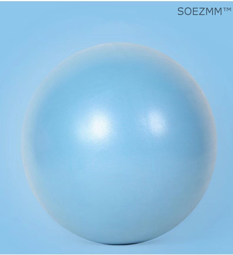 SOEZmm Yoga Ball with Quick Pump ,DM65cm,PVC,Volleyball Training AID SMB65