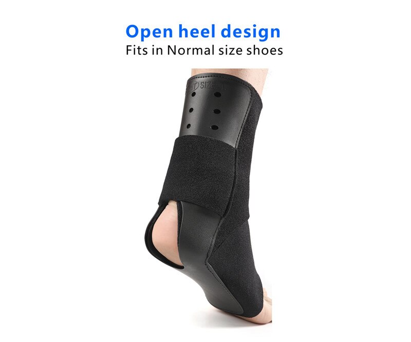 SOEZmm FUL-SUPPORT Tech Ankle Brace for Playing Volleyball Bastetball ,Flexible Comfortable Suitable for Sports and Minor Injury