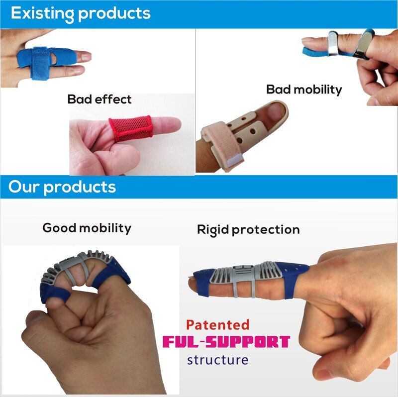 SOEZmm FUL-SUPPORT Tech Finger Guard for Volleyball Basketball SM-201