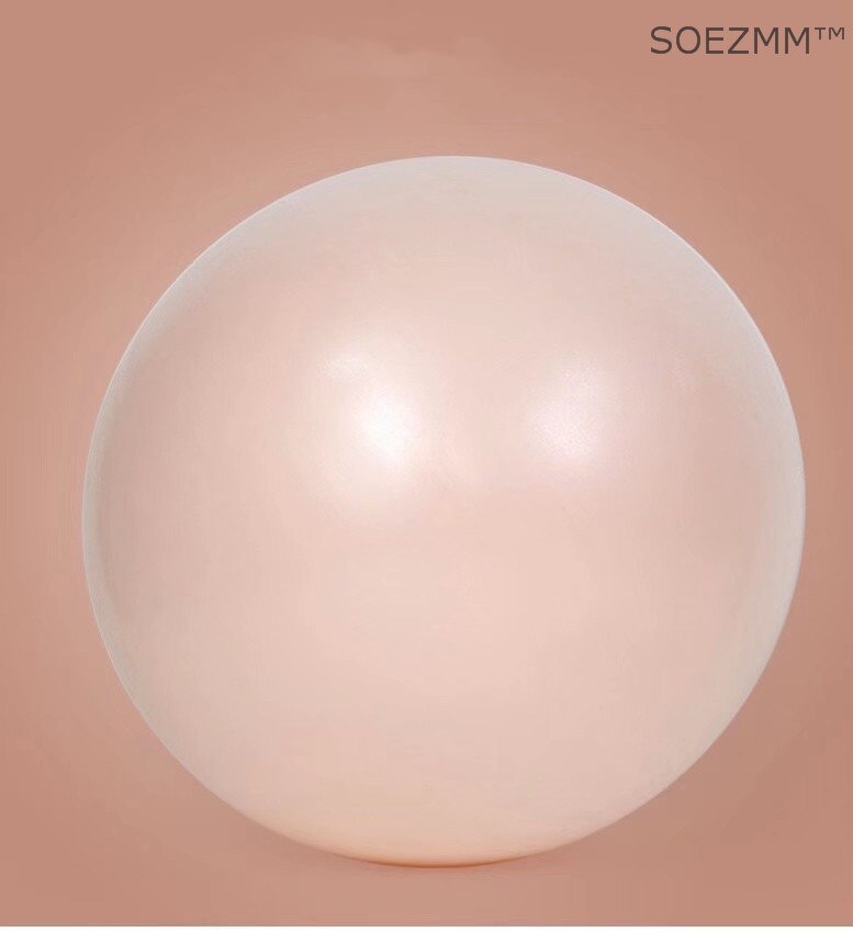 SOEZmm Yoga Ball with Quick Pump ,DM65cm,PVC,Volleyball Training AID SMB65