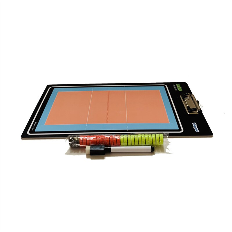 SOEZmm Volleyball Coaching Board SVCBE, Tactics Strategy Training Clipboard Boutique PVC Magnetic Board