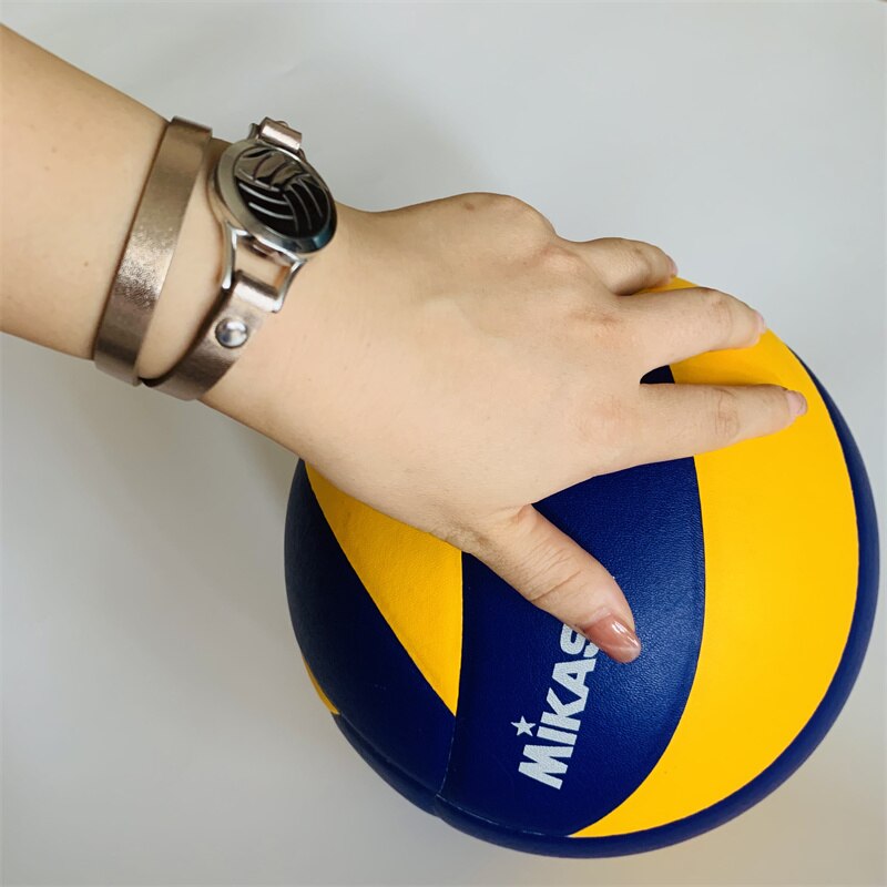 SOEZmm Volleyball Wristband SVWP,Prize for Volleyball Girl , Add Essential Oil or Perfume