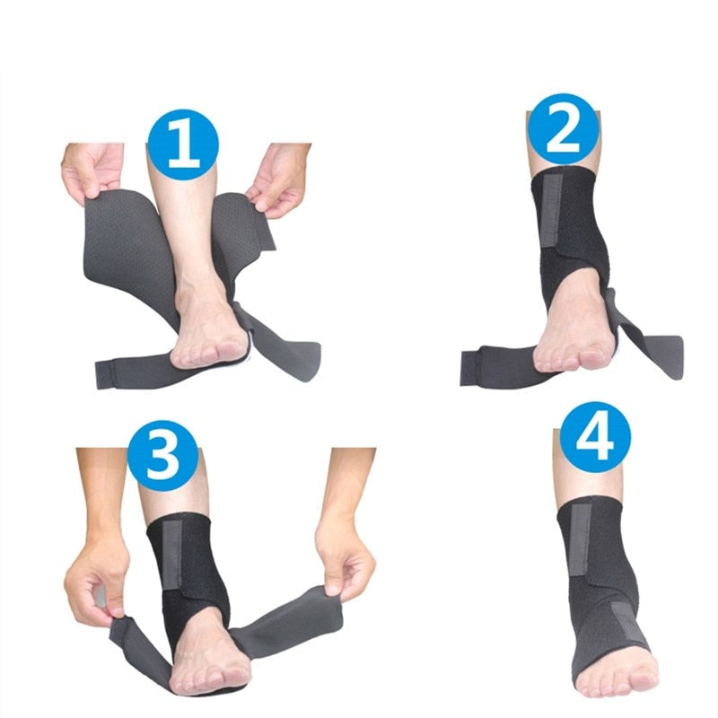 SOEZmm FUL-SUPPORT SM-204,Tech Ankle Brace Suitable for Injury Stability