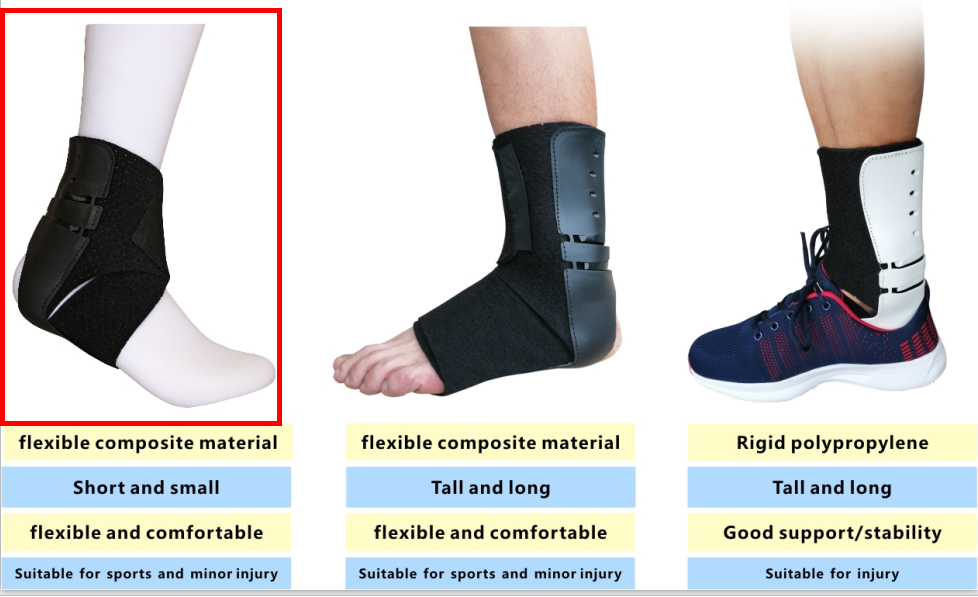 SOEZmm FUL-SUPPORT Tech Ankle Brace for Playing Volleyball,Flexible and Comfortable,Suitable for Sports and Minor Injury SM-205