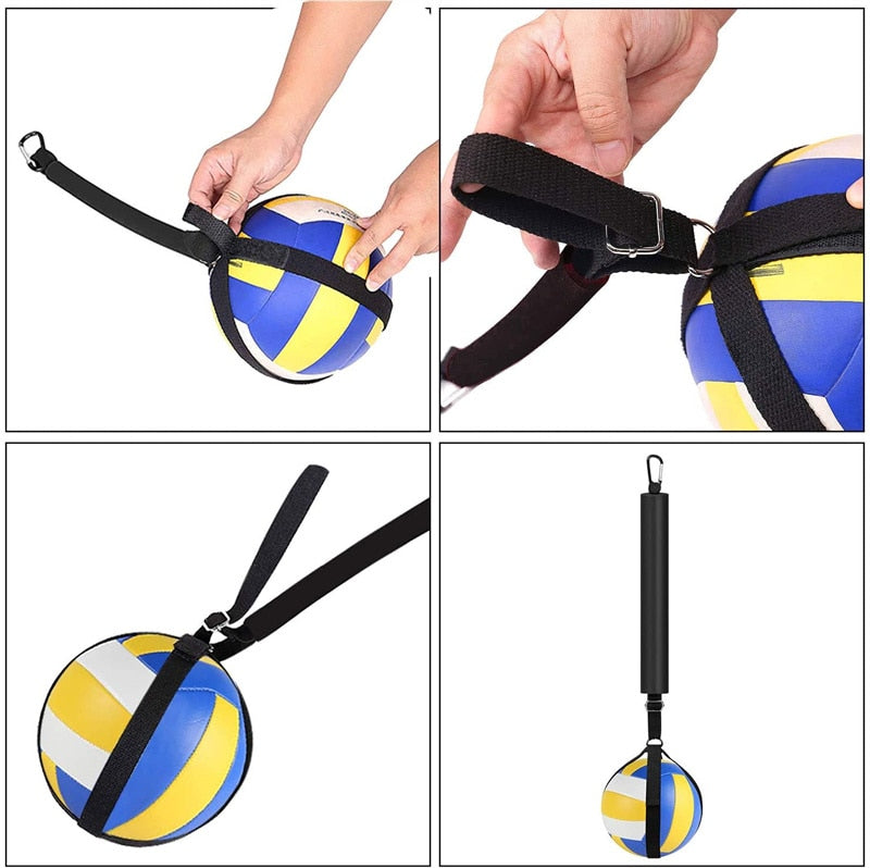 SOEZmm Volleyball Spike Pole SPAULB, Volleyball Training Aid Improves Jumping, Serving, Spiking Power and Arm Swing Mechanics