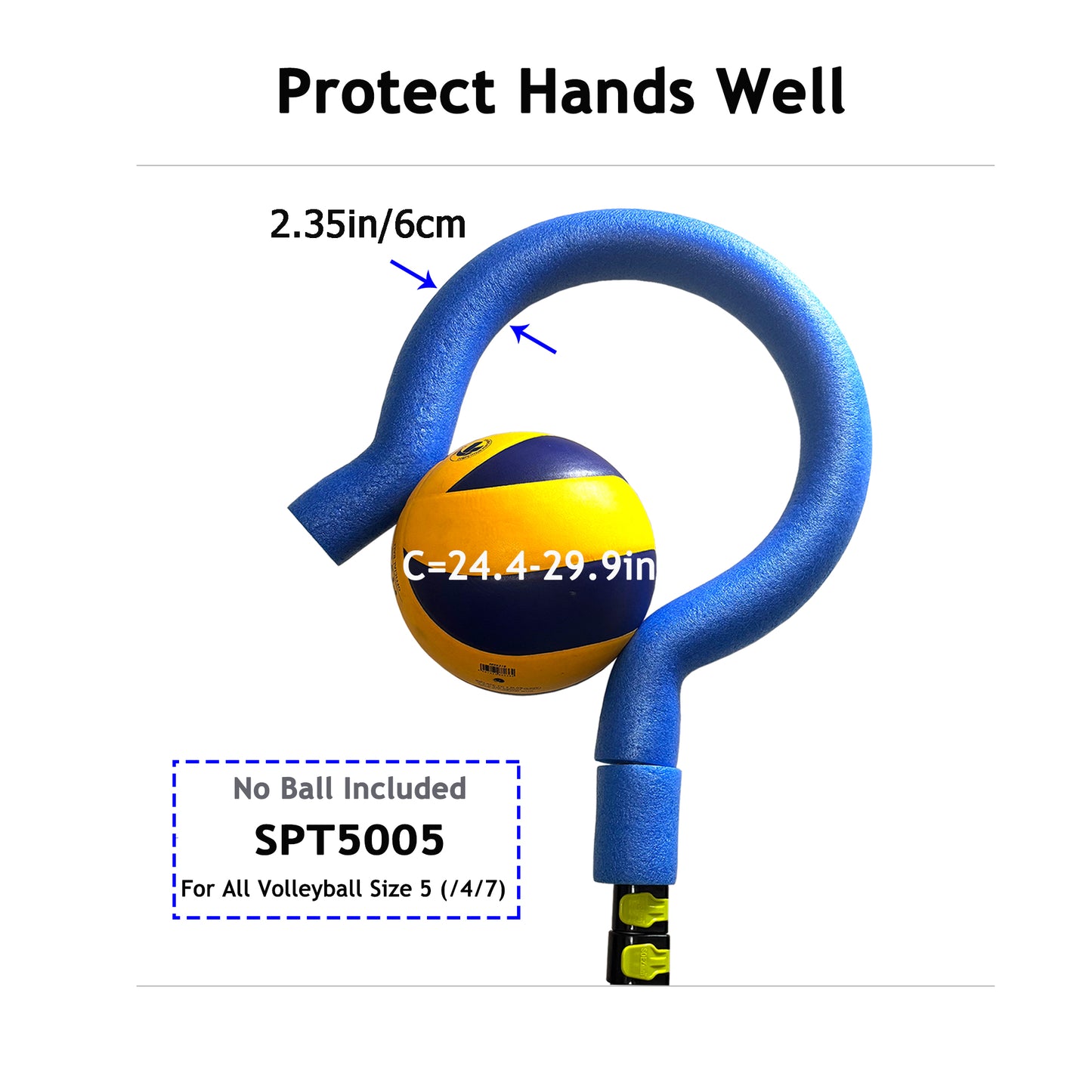 Volleyball Spike Trainer Pro SOEZmm SPT500 - 3 Sizes for More Comfortable