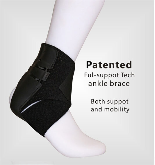 SOEZmm FUL-SUPPORT Tech Ankle Brace for Playing Volleyball,Flexible and Comfortable,Suitable for Sports and Minor Injury SM-205