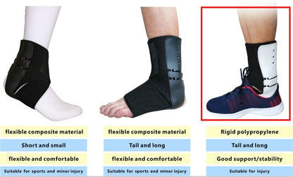 SOEZmm FUL-SUPPORT SM-204,Tech Ankle Brace Suitable for Injury Stability